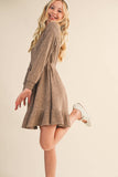 Hacci Long Sleeve Dress