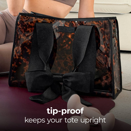 Case-Mate Tortoiseshell Bow Jelly Tote Bag
