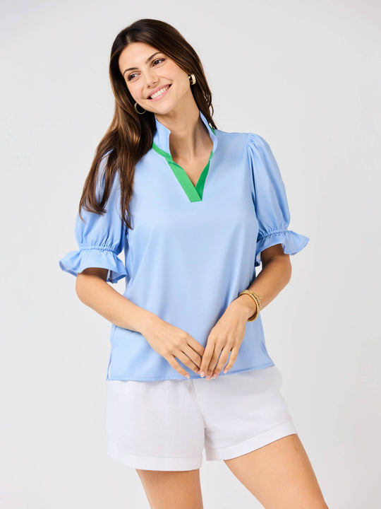 Jessica Top Light Blue