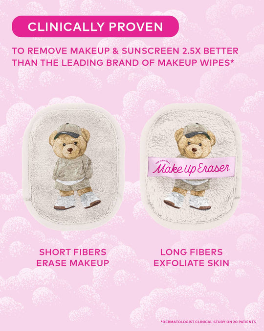 Makeup Eraser Teddy Bear 7-Day Gift Set