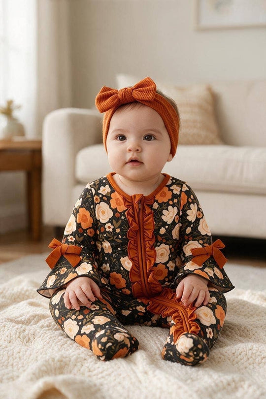 Floral Autumn Onesie