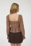 Dive In Bow Detail Top