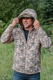 Burlebo Pintail Camo Puffer Jacket