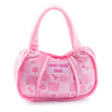 Pink Checker Chewy Vuiton Handbag by Haute Diggity Dog