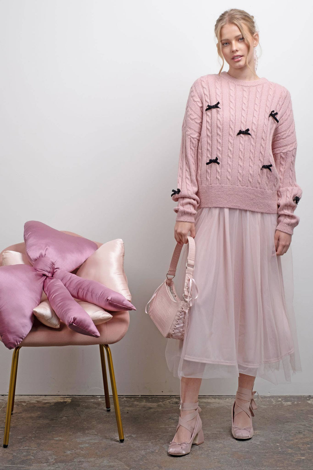 Pretty In Pink Sweater
