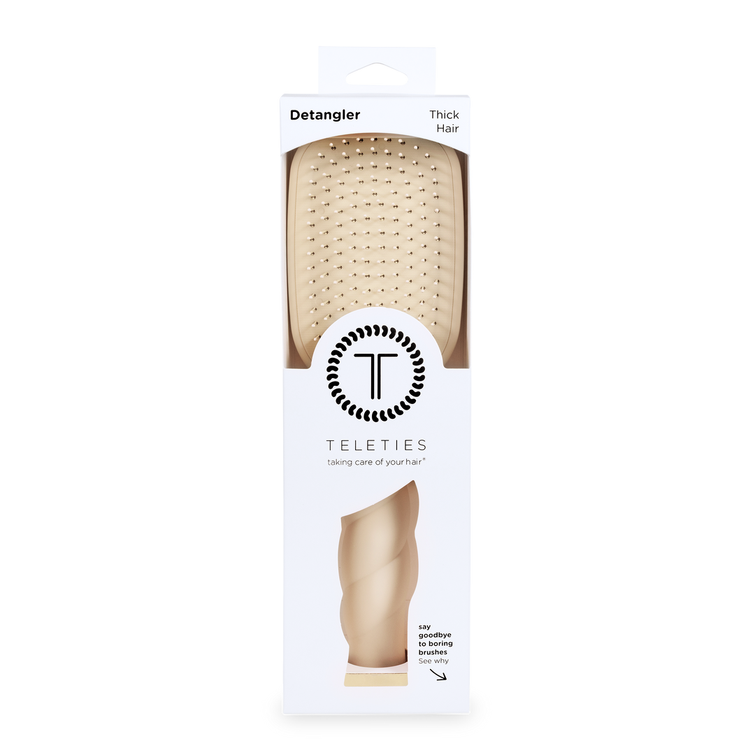 Detangler Hair Brush for Thick Hair - Tan
