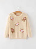 Gingerbread Man Candy Sweater