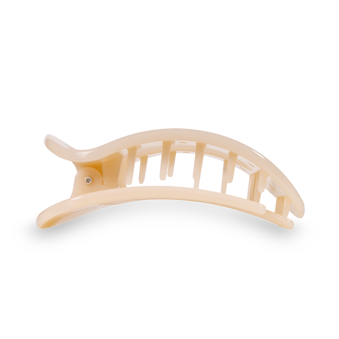 Teleties Round Flat Hair Clip