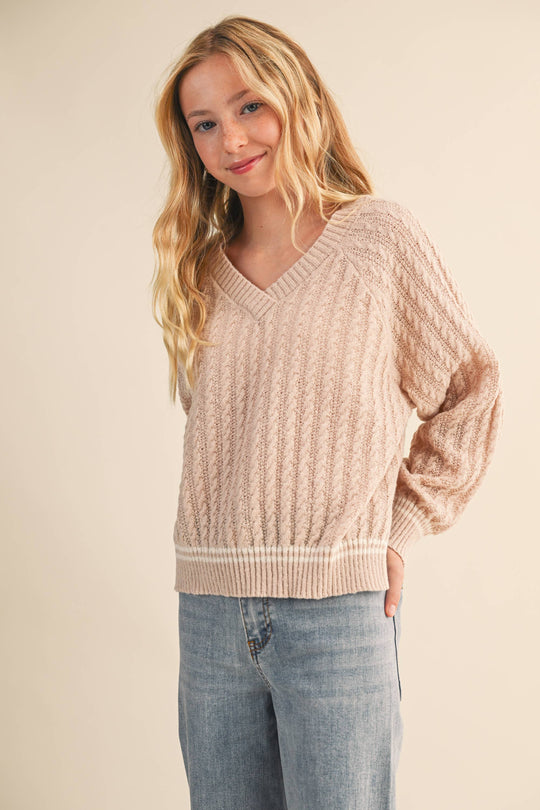 V-neck Sweater