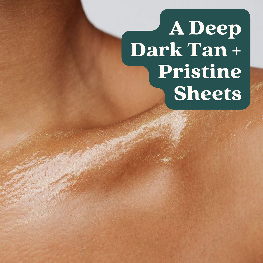 Self Tan Sleep Sac For Dark Tanner - Baby Pink