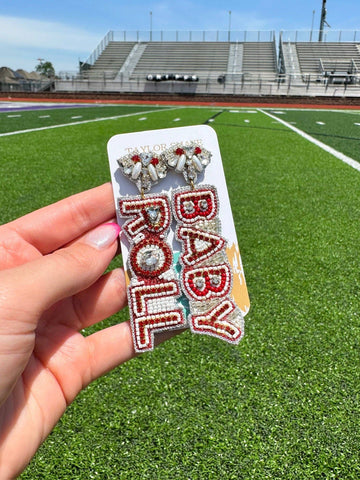 Roll Baby Beaded Earrings