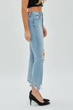 Distressed Knee Medium Wash Jeans