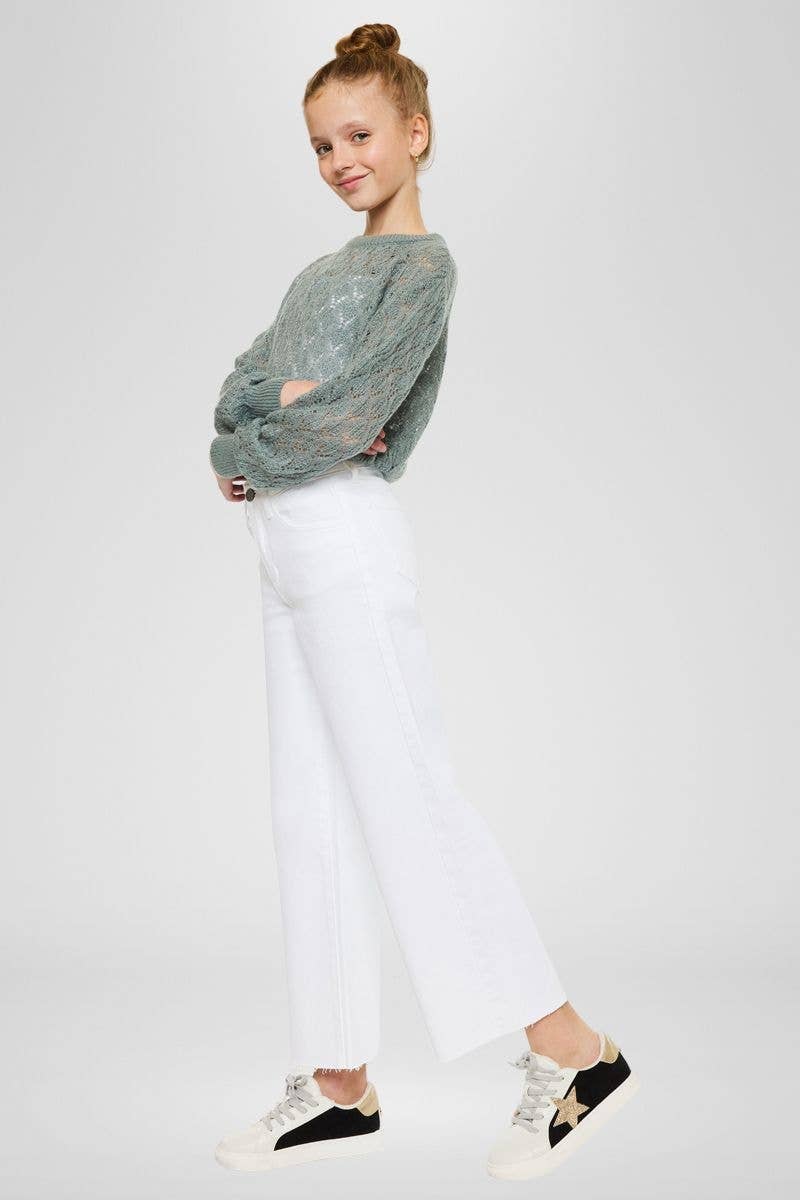 Kancan Tween White Jeans