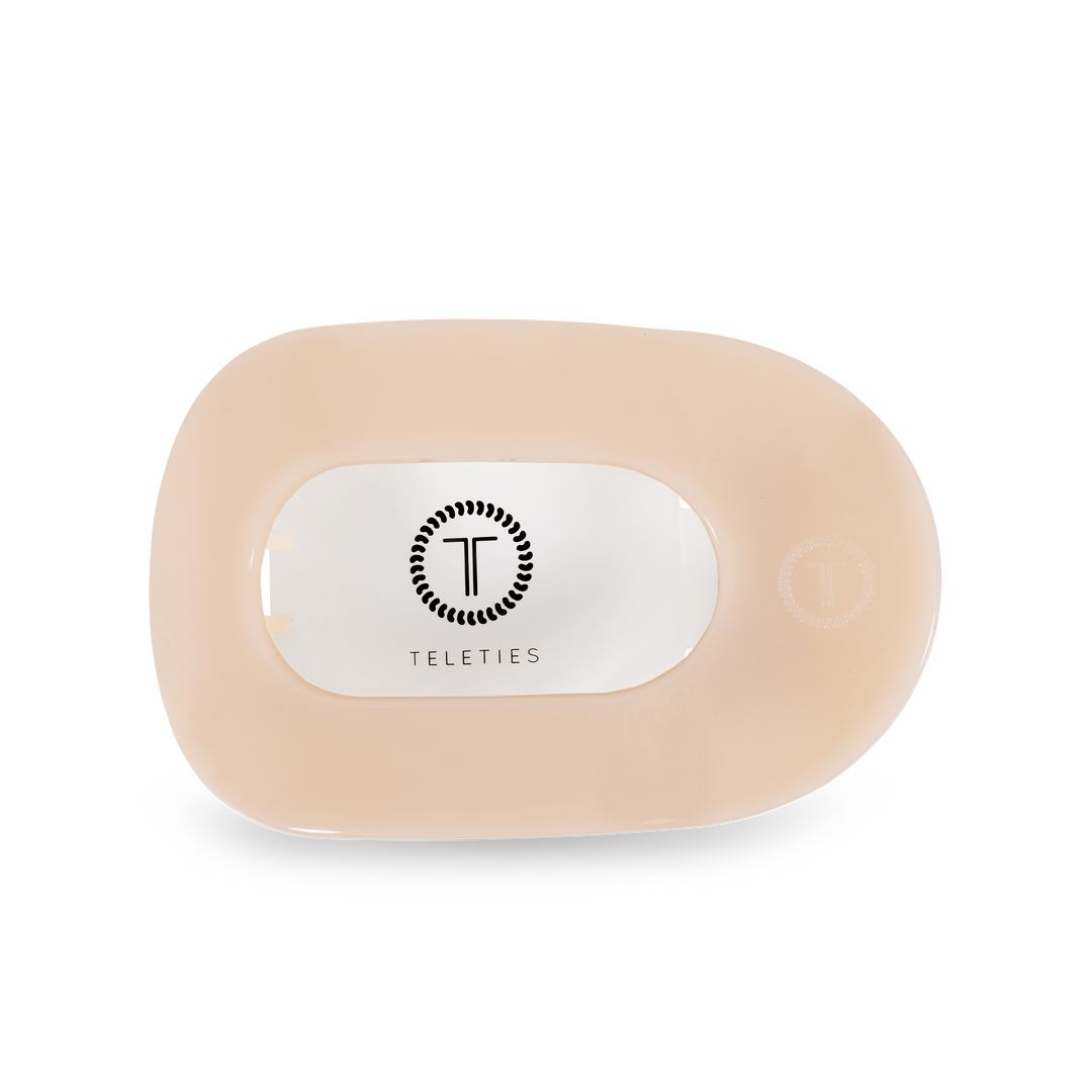 Teleties Round Flat Hair Clip