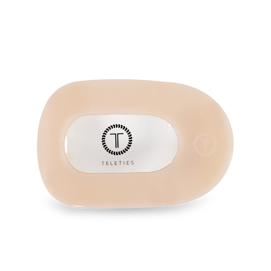 Teleties Round Flat Hair Clip