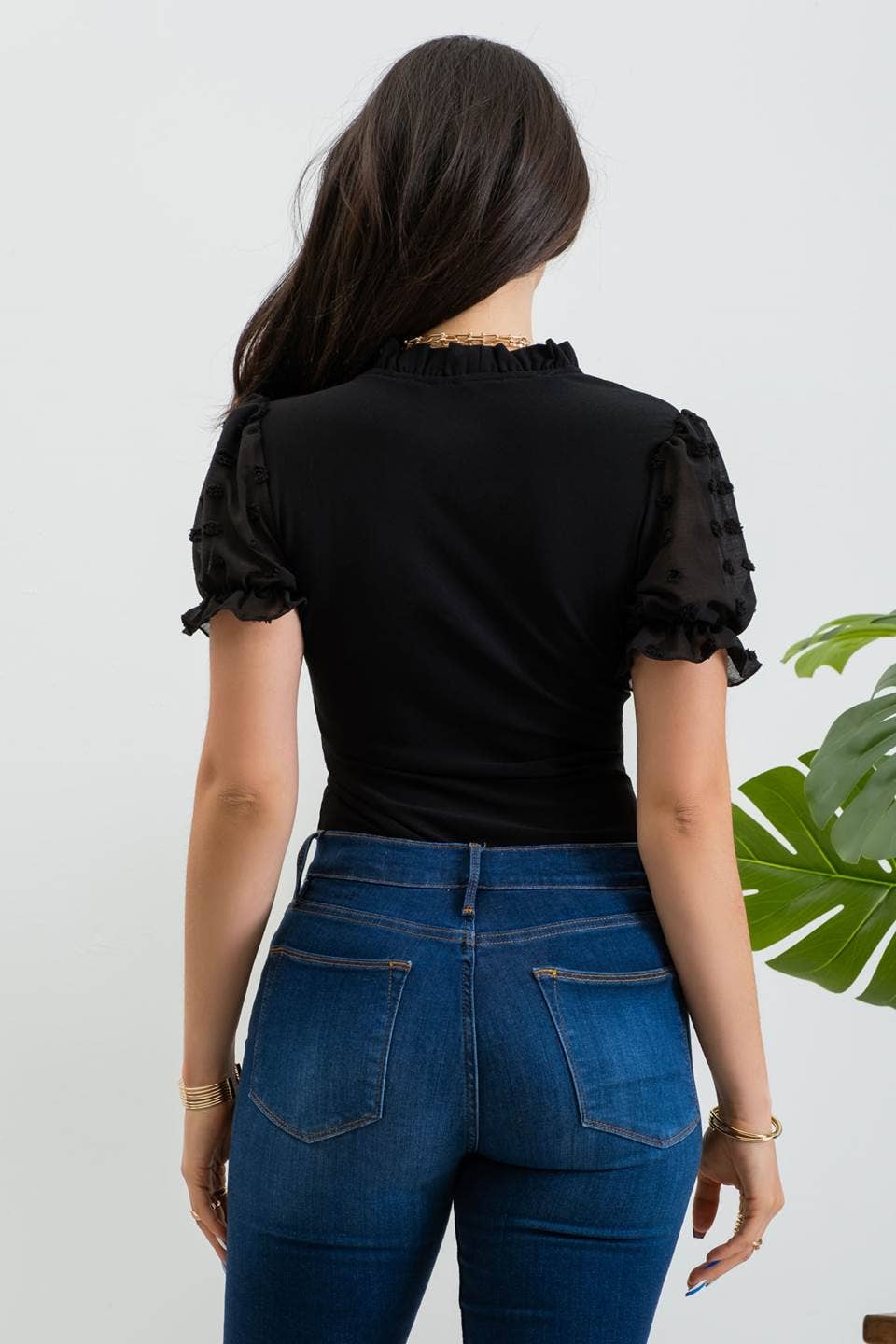 Here For You Ruffled Top