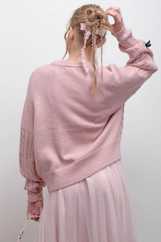 Pretty In Pink Sweater
