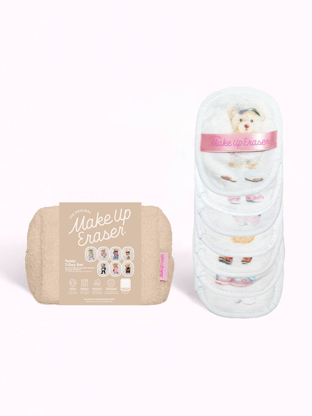 Makeup Eraser Teddy Bear 7-Day Gift Set