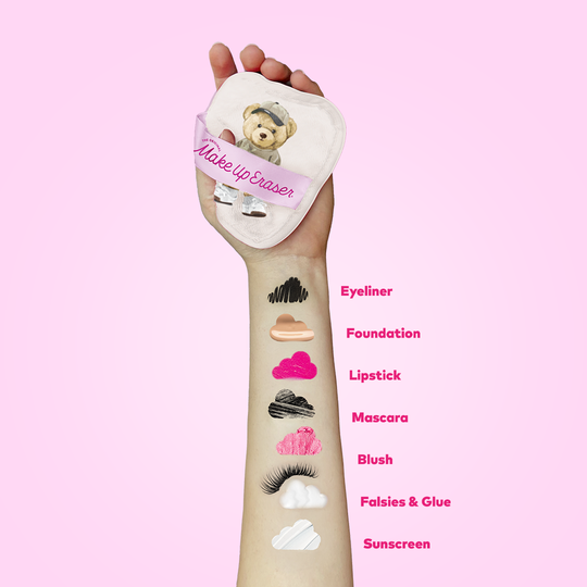 Makeup Eraser Teddy Bear 7-Day Gift Set