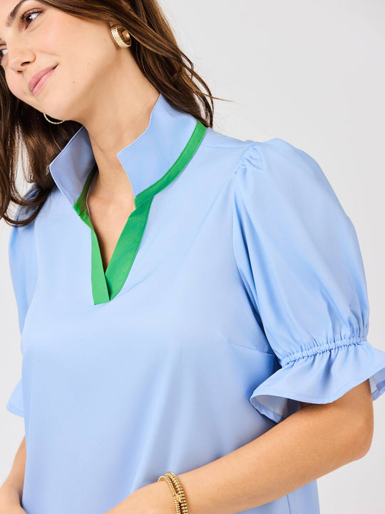 Jessica Top Light Blue