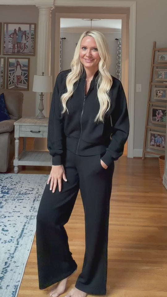 Spanx Pintuck Track Jacket