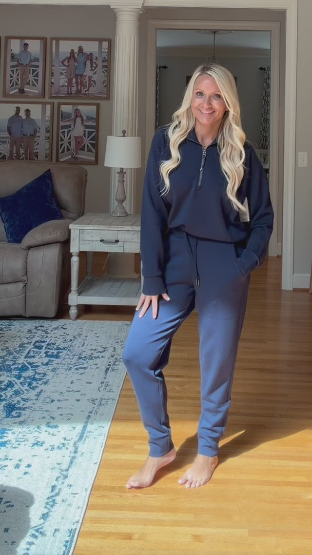 Spanx Air Essentials Half Zip Pullover
