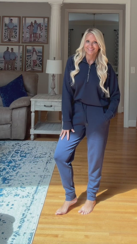 Spanx Air Essentials Half Zip Pullover