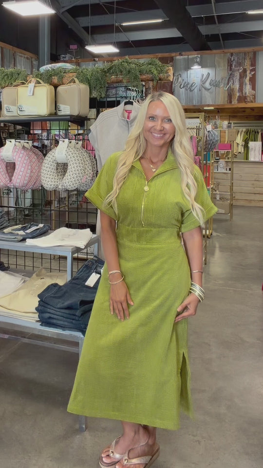 Emily McCarthy Sarah Dress Cardamom