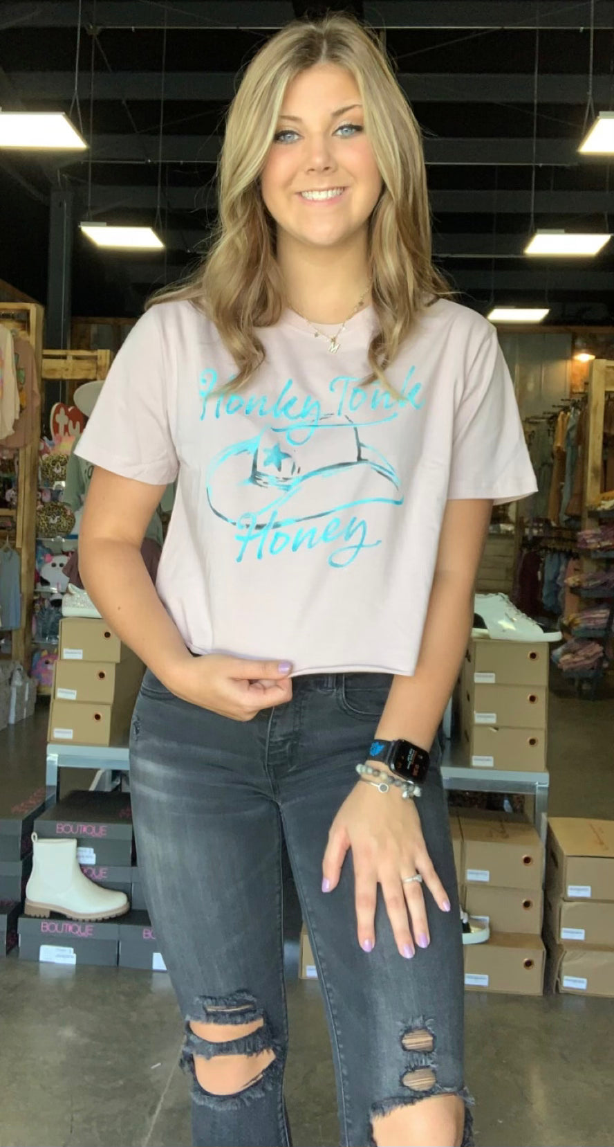 Honky Tonk Honey Tee